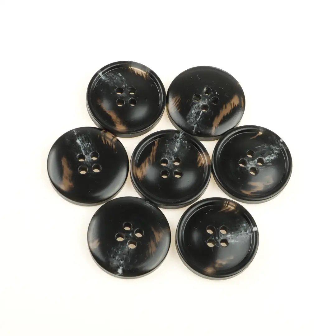 Black 4 holes Resin Button for Shirt,Overcoat buy garments accessories in bulk from China wholesaler at wholesale price free worldwide shipping Alibaba