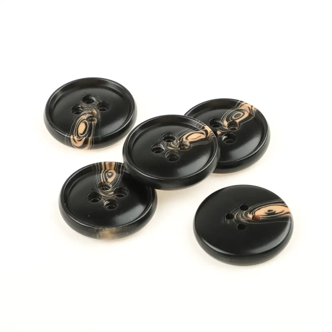 Black 4 holes Resin Button for Shirt,Overcoat buy garments accessories in bulk from China wholesaler at wholesale price free worldwide shipping Alibaba