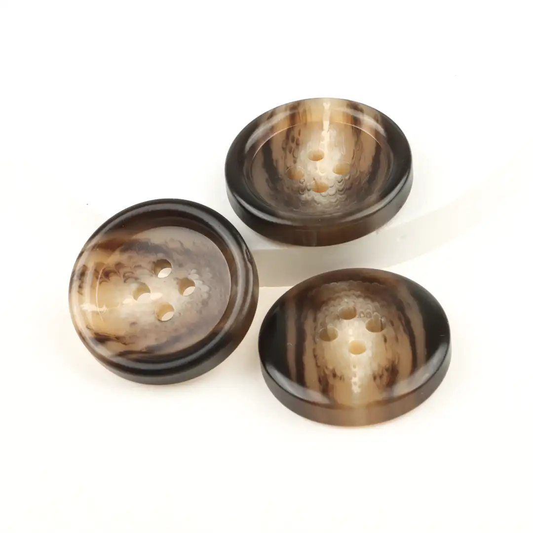 Brown 4 holes Resin Button for Overcoat,Ladies Vest (Sweater),Men’s Vest (Sweater),Open Cardigan (Sweater) buy garments accessories in bulk from China wholesaler at wholesale price free worldwide shipping Alibaba