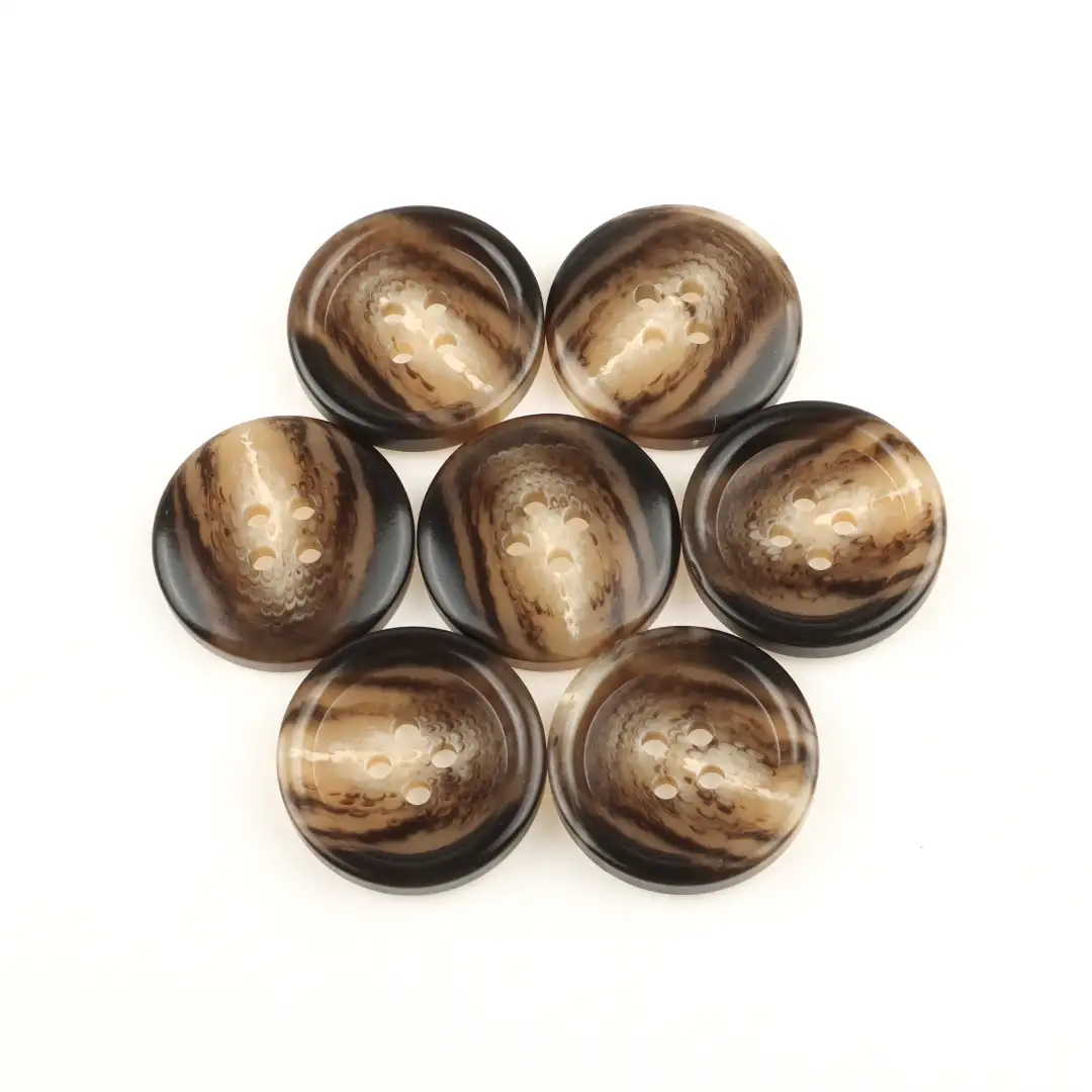 Brown 4 holes Resin Button for Overcoat,Ladies Vest (Sweater),Men’s Vest (Sweater),Open Cardigan (Sweater) buy garments accessories in bulk from China wholesaler at wholesale price free worldwide shipping Alibaba