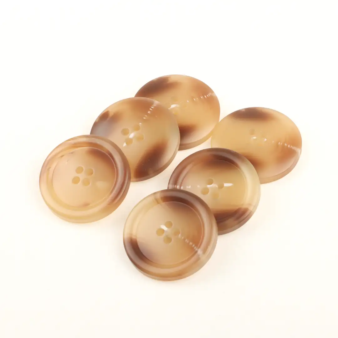 Brown 4 holes Resin Button for Overcoat,Ladies Vest (Sweater),Men’s Vest (Sweater),Open Cardigan (Sweater) buy garments accessories in bulk from China wholesaler at wholesale price free worldwide shipping Alibaba