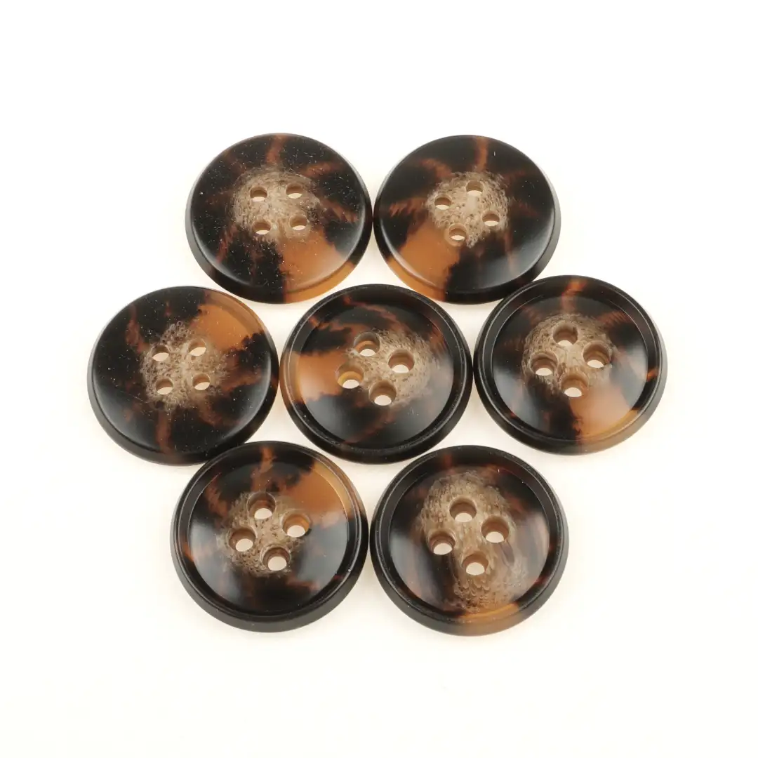Brown 4 holes Resin Button for Overcoat,Ladies Vest (Sweater),Men’s Vest (Sweater),Open Cardigan (Sweater) buy garments accessories in bulk from China wholesaler at wholesale price free worldwide shipping Alibaba