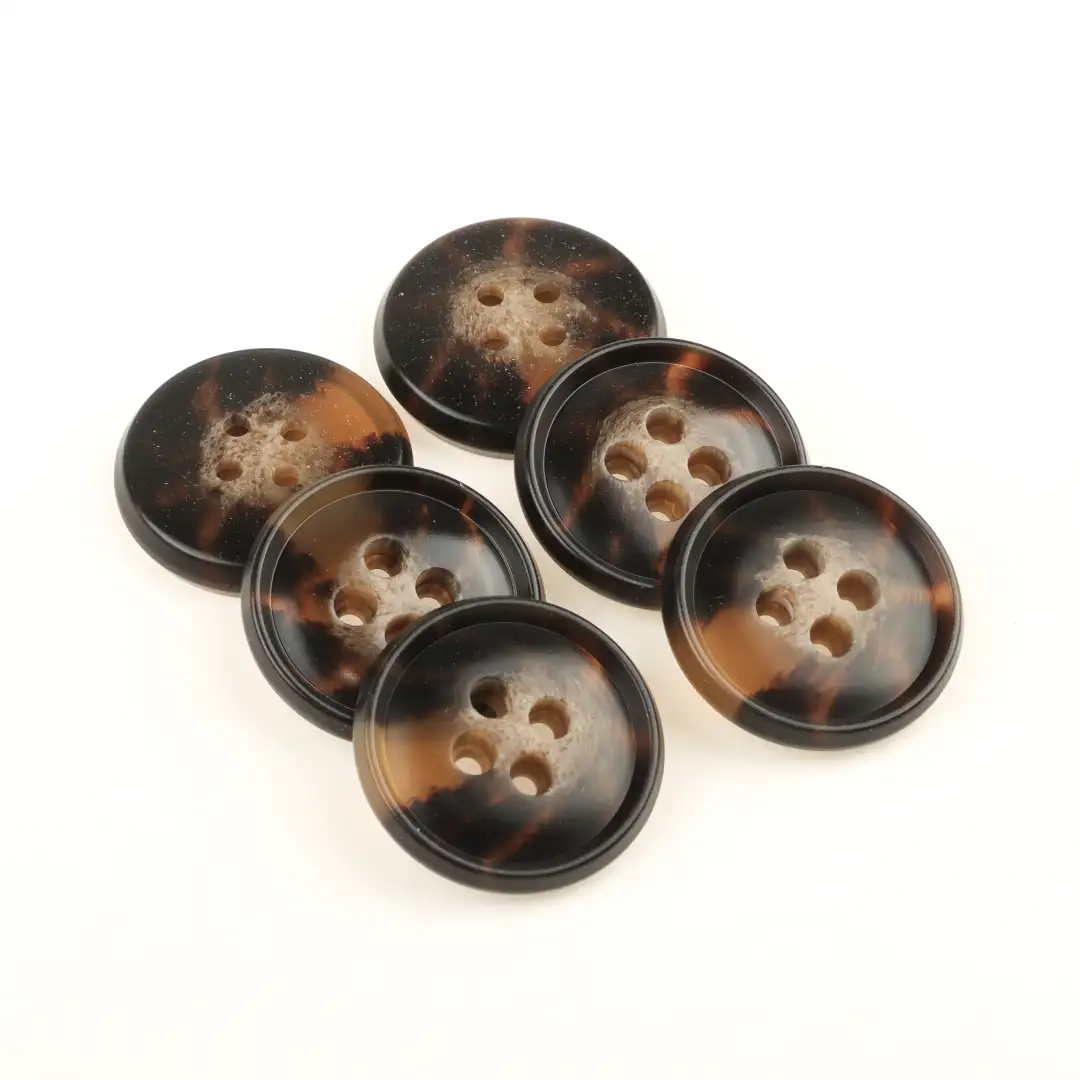 Brown 4 holes Resin Button for Overcoat,Ladies Vest (Sweater),Men’s Vest (Sweater),Open Cardigan (Sweater) buy garments accessories in bulk from China wholesaler at wholesale price free worldwide shipping Alibaba