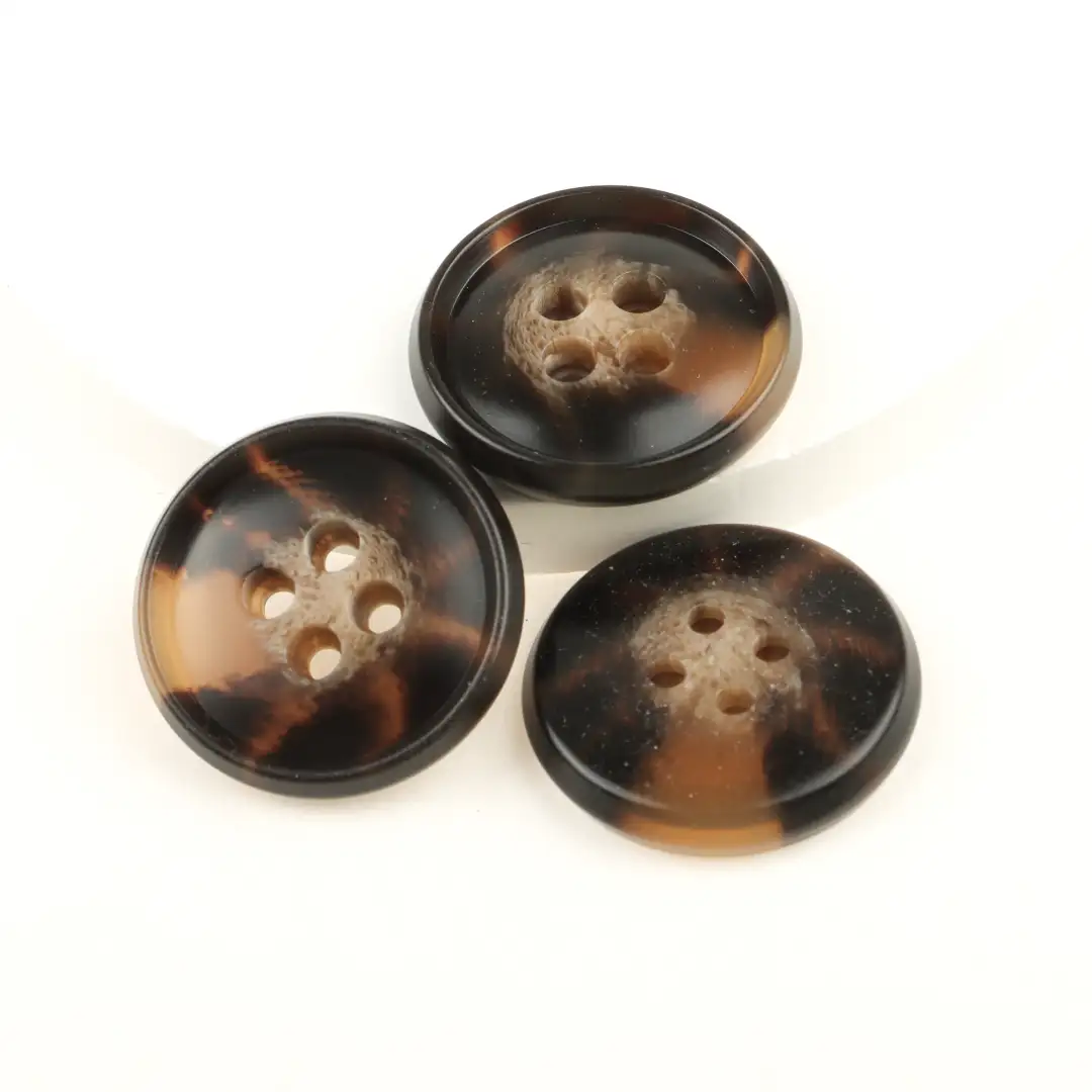 Brown 4 holes Resin Button for Overcoat,Ladies Vest (Sweater),Men’s Vest (Sweater),Open Cardigan (Sweater) buy garments accessories in bulk from China wholesaler at wholesale price free worldwide shipping Alibaba