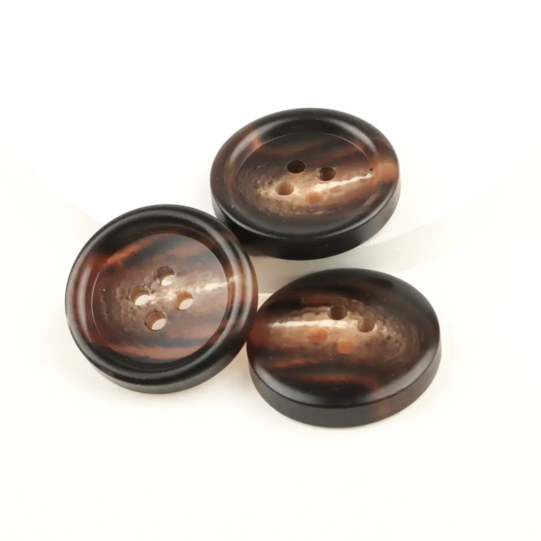 Brown 4 holes Resin Button for Overcoat,Ladies Vest (Sweater),Men’s Vest (Sweater),Open Cardigan (Sweater) buy garments accessories in bulk from China wholesaler at wholesale price free worldwide shipping Alibaba