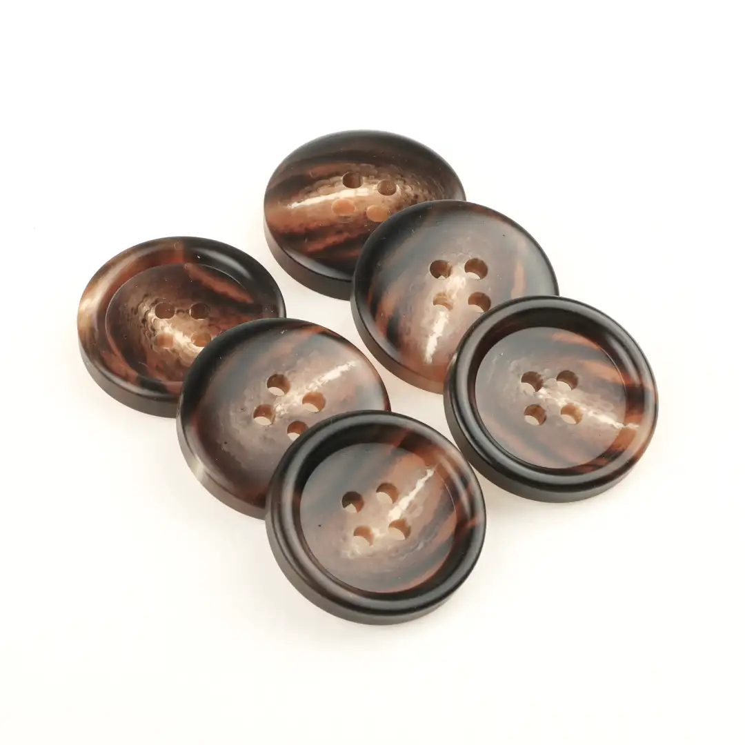 Brown 4 holes Resin Button for Overcoat,Ladies Vest (Sweater),Men’s Vest (Sweater),Open Cardigan (Sweater) buy garments accessories in bulk from China wholesaler at wholesale price free worldwide shipping Alibaba