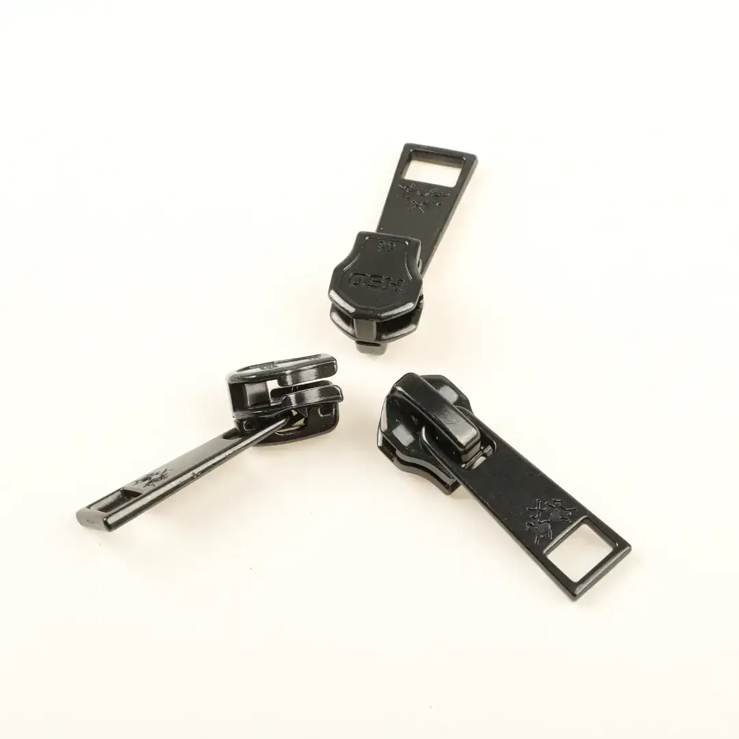 Black nickel  Metal Zipper Puller for Overcoat buy garments accessories in bulk from China wholesaler at wholesale price free worldwide shipping Alibaba