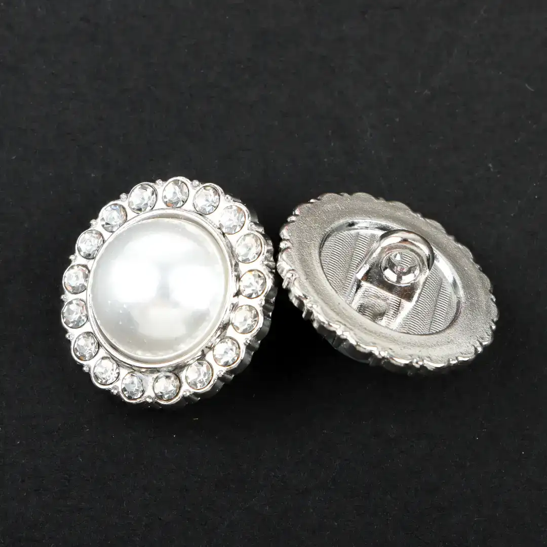 Silver 1 holes Metal Button for Overcoat buy garments accessories in bulk from China wholesaler at wholesale price free worldwide shipping Alibaba