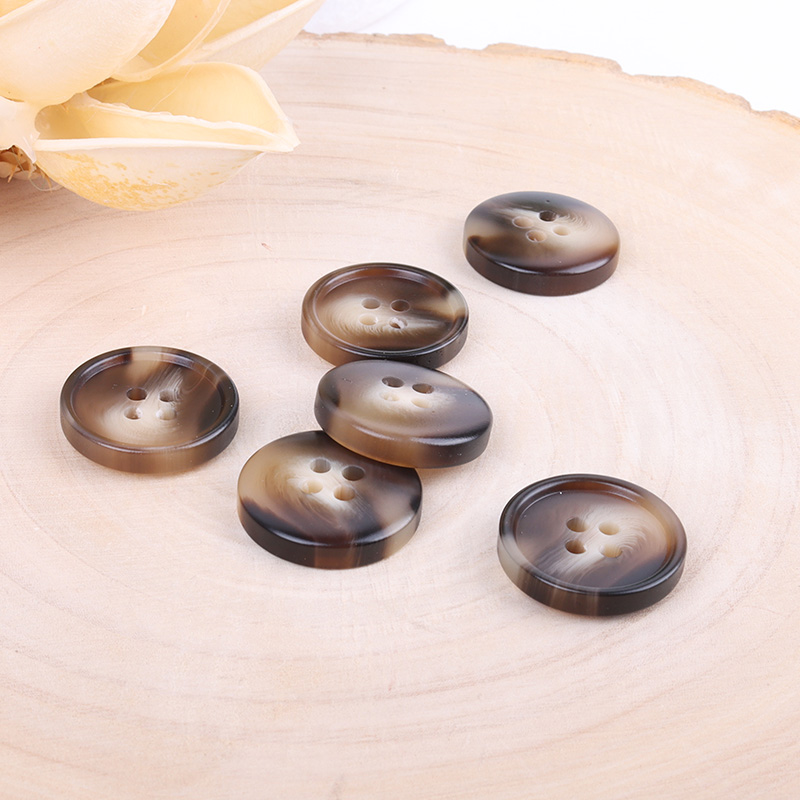 Brown 4 holes Resin Button for Denim Jackets,Jackets,Blazer,Trench Coat,Down Jacket,Overcoat,Suit buy garments accessories in bulk from China wholesaler at wholesale price free worldwide shipping Alibaba