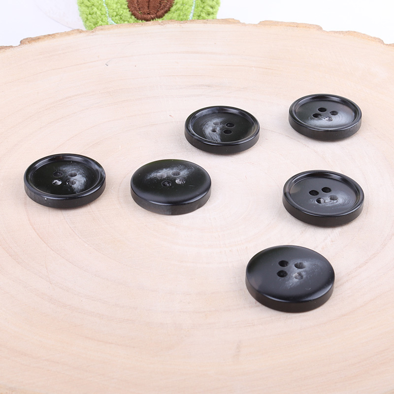 Black 4 holes Resin Button  buy garments accessories in bulk from China wholesaler at wholesale price free worldwide shipping Alibaba