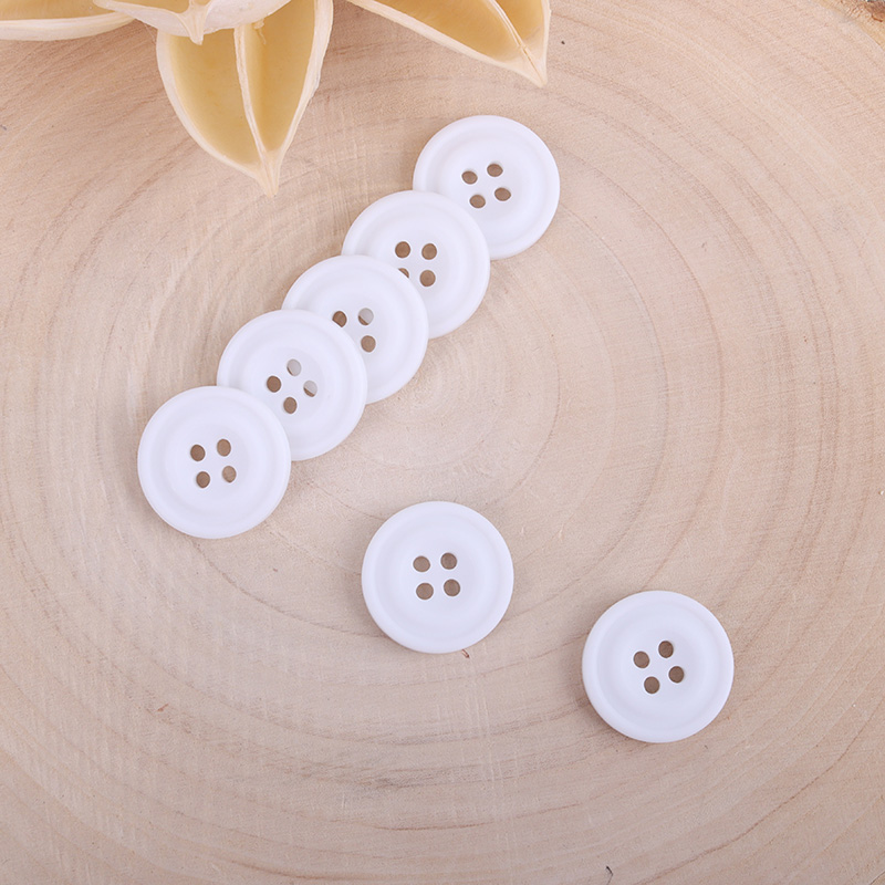 White 4 holes Resin Button for Denim Jackets,Jackets,Blazer,Trench Coat,Down Jacket,Overcoat,Suit buy garments accessories in bulk from China wholesaler at wholesale price free worldwide shipping Alibaba