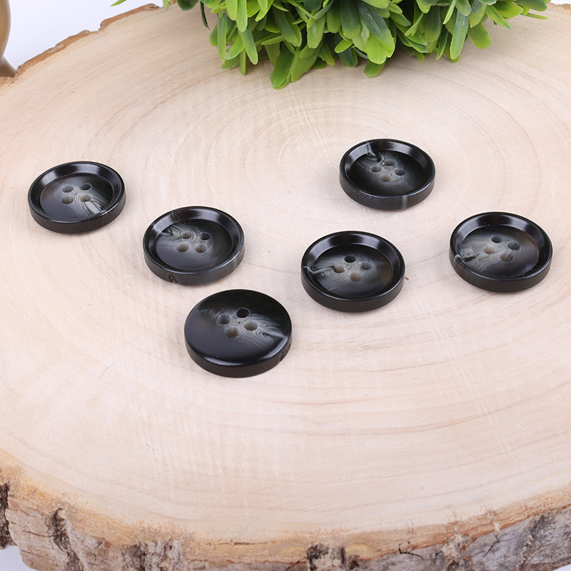 Black 4 holes Resin Button for Denim Jackets,Jackets,Blazer,Trench Coat,Down Jacket,Overcoat,Suit buy garments accessories in bulk from China wholesaler at wholesale price free worldwide shipping Alibaba