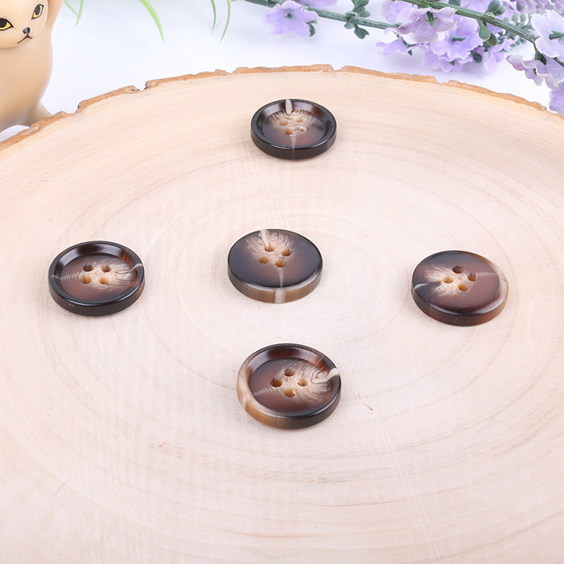 Brown 4 holes Resin Button for Denim Jackets,Jackets,Blazer,Trench Coat,Down Jacket,Overcoat,Suit buy garments accessories in bulk from China wholesaler at wholesale price free worldwide shipping Alibaba