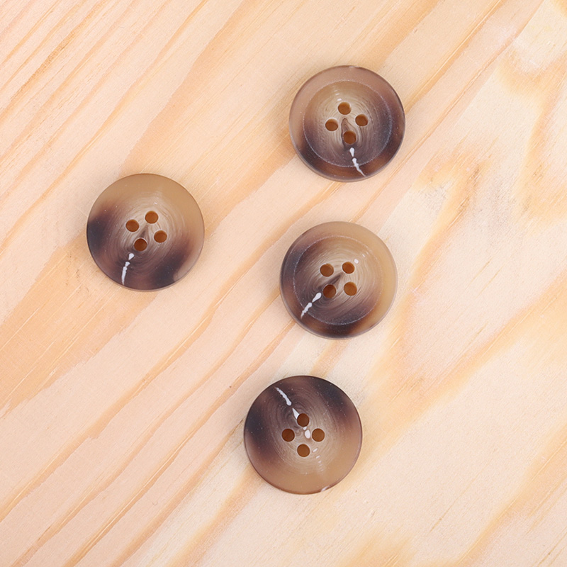 Brown 4 holes Resin Button for Denim Jackets,Jackets,Blazer,Trench Coat,Down Jacket,Overcoat,Suit buy garments accessories in bulk from China wholesaler at wholesale price free worldwide shipping Alibaba