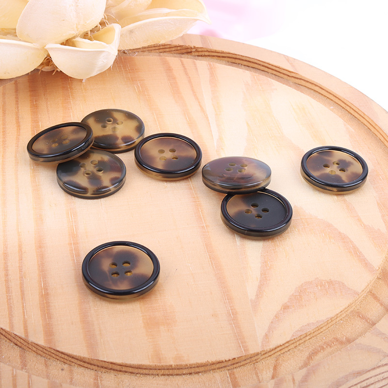 Brown 4 holes Resin Button for Denim Jackets,Jackets,Blazer,Trench Coat,Down Jacket,Overcoat,Suit buy garments accessories in bulk from China wholesaler at wholesale price free worldwide shipping Alibaba