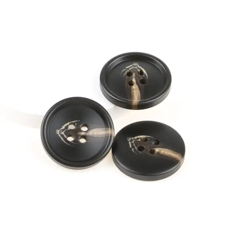 Black 4 holes Resin Button for Shirt,Overcoat buy garments accessories in bulk from China wholesaler at wholesale price free worldwide shipping Alibaba