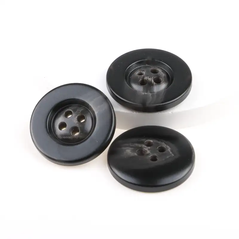 Black 4 holes Resin Button for Shirt,Overcoat buy garments accessories in bulk from China wholesaler at wholesale price free worldwide shipping Alibaba