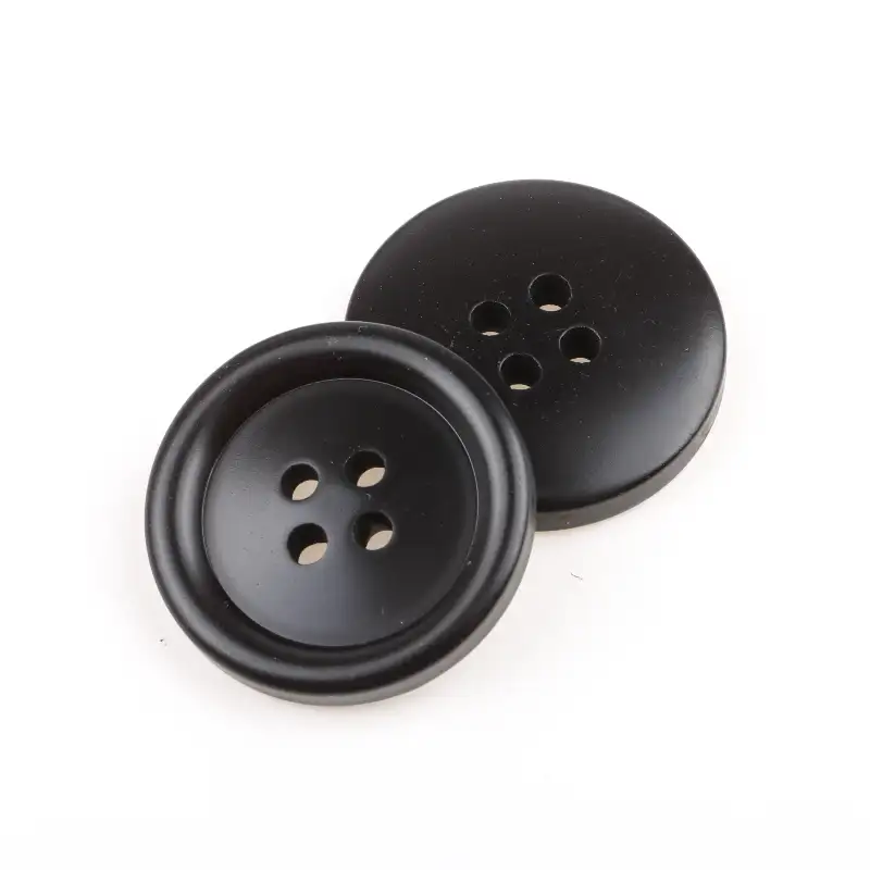 Black 4 holes Resin Button for Shirt,Overcoat buy garments accessories in bulk from China wholesaler at wholesale price free worldwide shipping Alibaba