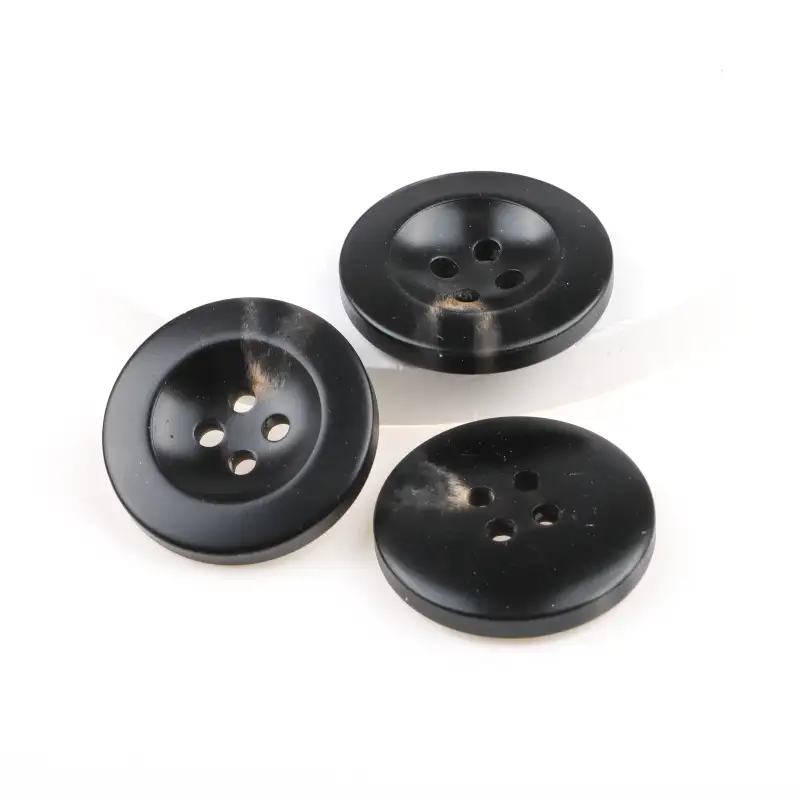 Black 4 holes Resin Button for Shirt,Overcoat buy garments accessories in bulk from China wholesaler at wholesale price free worldwide shipping Alibaba