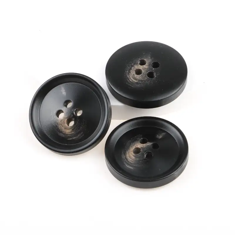 Black 4 holes Resin Button for Shirt,Overcoat buy garments accessories in bulk from China wholesaler at wholesale price free worldwide shipping Alibaba