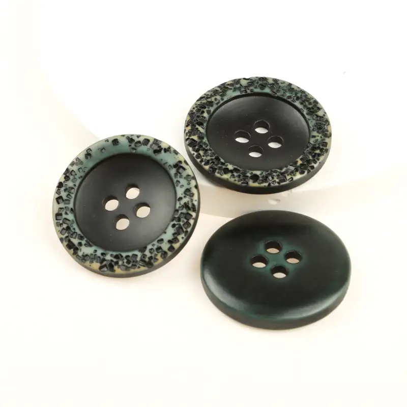 Black 4 holes Resin Button for Shirt,Overcoat buy garments accessories in bulk from China wholesaler at wholesale price free worldwide shipping Alibaba