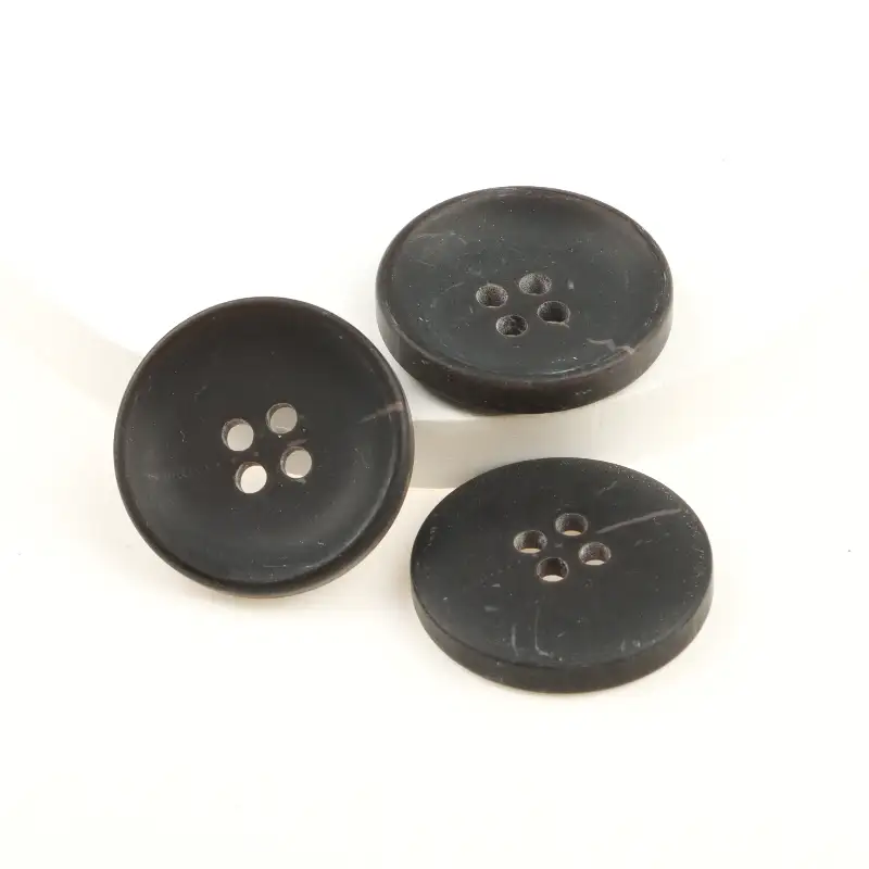 Black 4 holes Resin Button for Shirt,Overcoat buy garments accessories in bulk from China wholesaler at wholesale price free worldwide shipping Alibaba