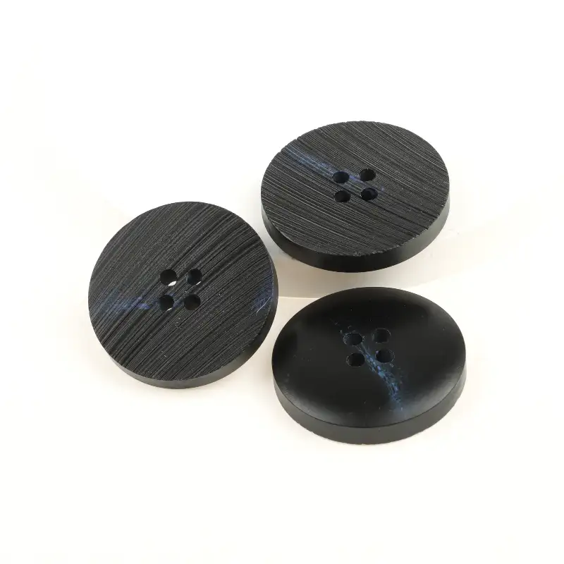 Black 4 holes Resin Button for Shirt,Overcoat buy garments accessories in bulk from China wholesaler at wholesale price free worldwide shipping Alibaba