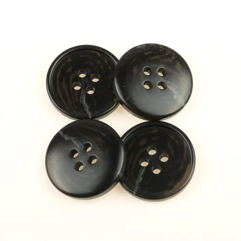 Black 4 holes Resin Button for Shirt,Overcoat buy garments accessories in bulk from China wholesaler at wholesale price free worldwide shipping Alibaba