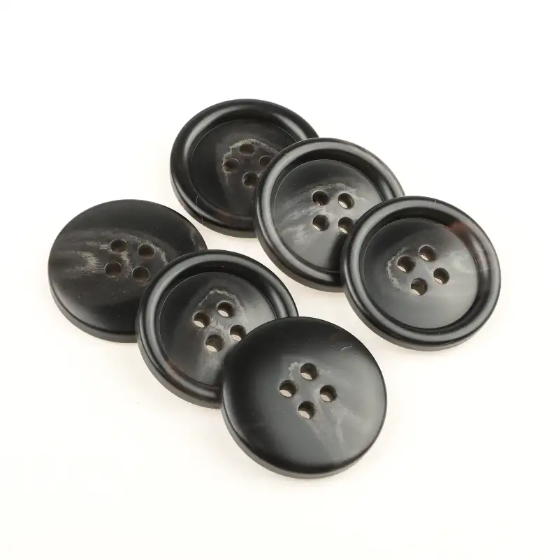 Black 4 holes Resin Button for Shirt,Overcoat buy garments accessories in bulk from China wholesaler at wholesale price free worldwide shipping Alibaba