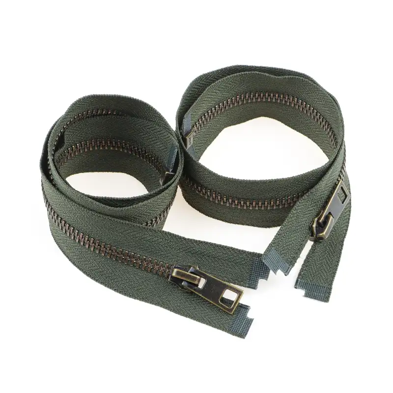 Green Open Metal Zippers Zipper for Jackets,Overcoat buy garments accessories in bulk from China wholesaler at wholesale price free worldwide shipping Alibaba