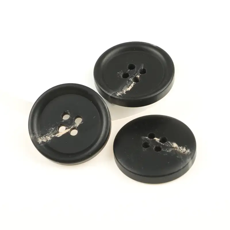 Black 4 holes Resin Button for Shirt,Overcoat buy garments accessories in bulk from China wholesaler at wholesale price free worldwide shipping Alibaba