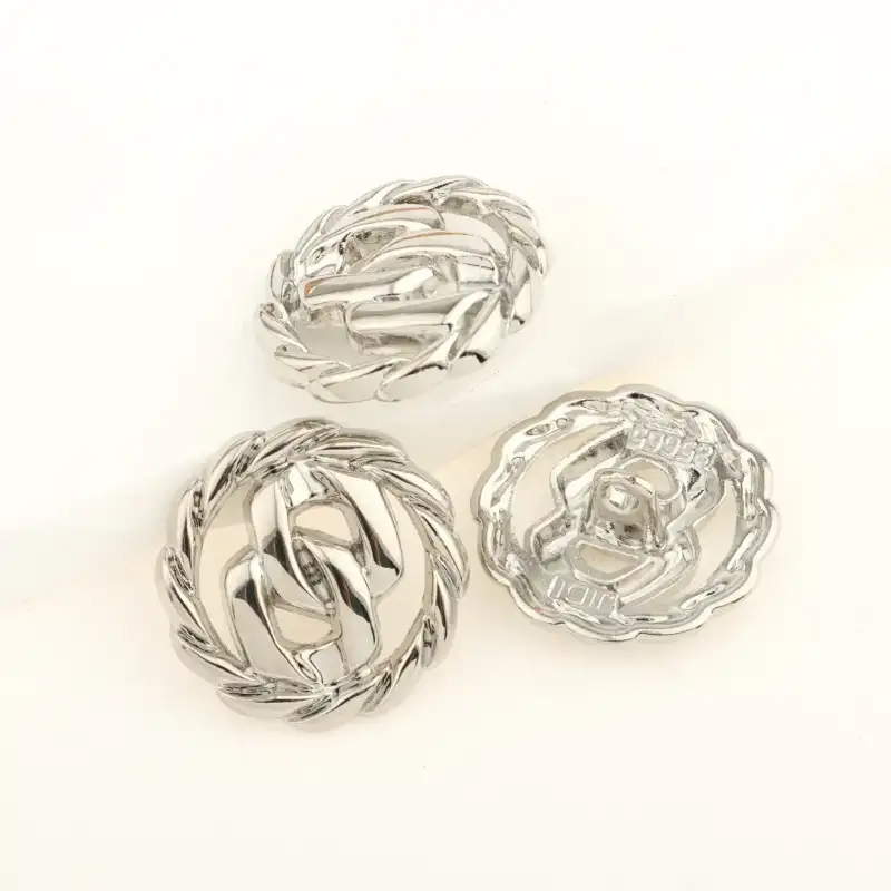 Silver 1 holes Metal Button for Shirt,Overcoat buy garments accessories in bulk from China wholesaler at wholesale price free worldwide shipping Alibaba
