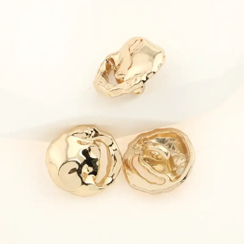 Gold 1 holes Metal Button for Shirt,Overcoat buy garments accessories in bulk from China wholesaler at wholesale price free worldwide shipping Alibaba