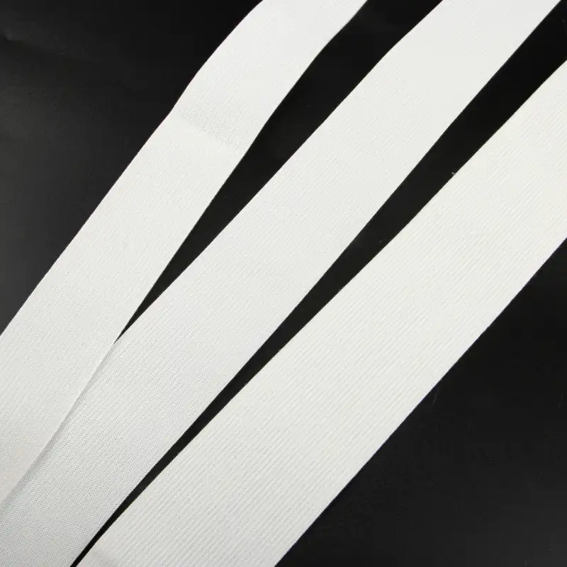 White  Polyester Elastic / Tape for Yoga Clothes,Swimsuits,Uniform buy garments accessories in bulk from China wholesaler at wholesale price free worldwide shipping Alibaba