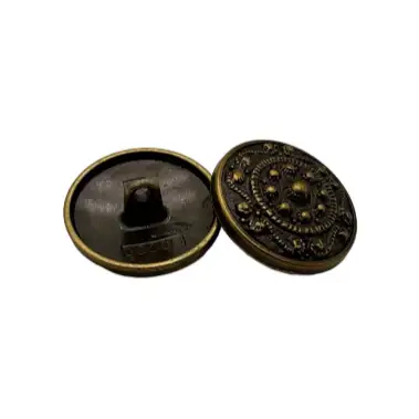 Gold 1 holes Metal Button for Jackets buy garments accessories in bulk from China wholesaler at wholesale price free worldwide shipping Alibaba