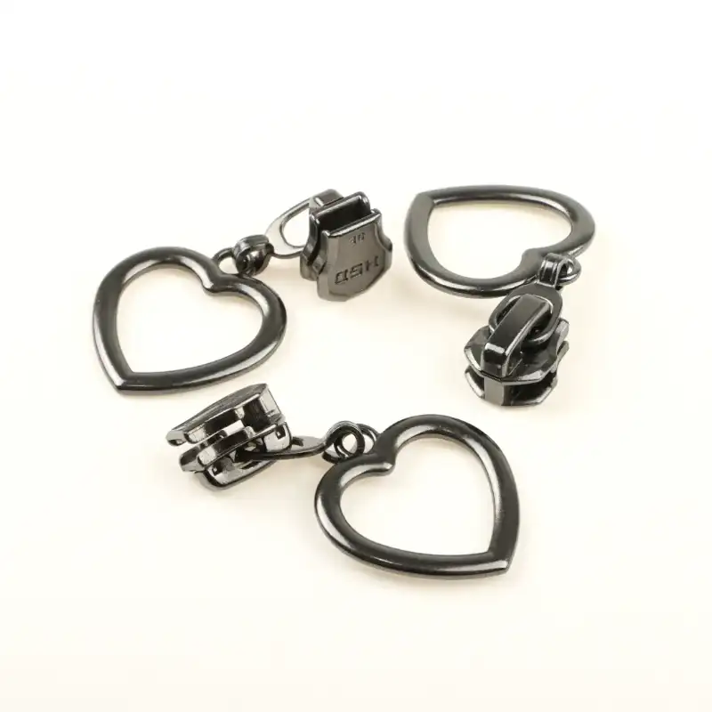 Black nickel  Metal Zipper Puller for Overcoat buy garments accessories in bulk from China wholesaler at wholesale price free worldwide shipping Alibaba