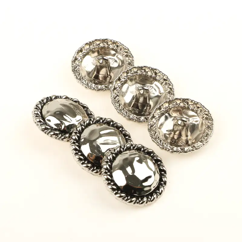 Silver 1 holes Metal Button for Shirt,Overcoat buy garments accessories in bulk from China wholesaler at wholesale price free worldwide shipping Alibaba
