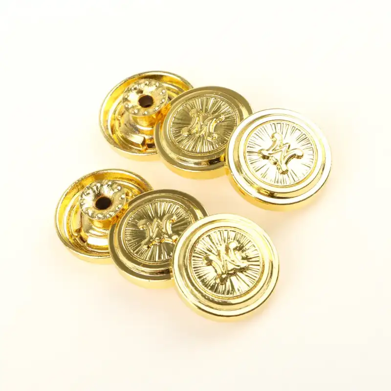 Gold 1 holes Metal Button for Shirt,Overcoat buy garments accessories in bulk from China wholesaler at wholesale price free worldwide shipping Alibaba