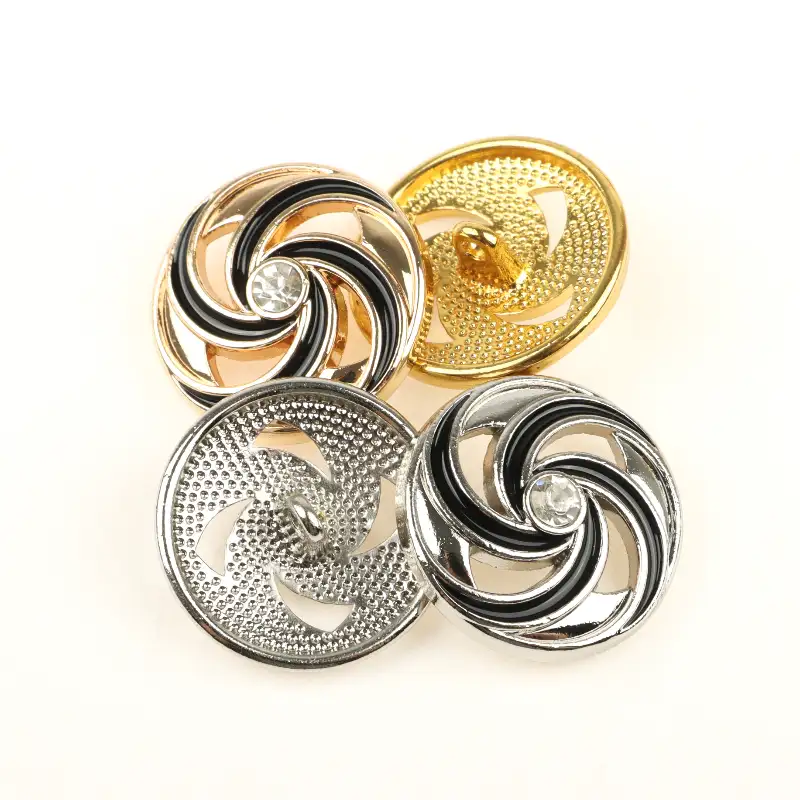 Multicolor 1 holes Metal Button for Shirt,Overcoat,Suit buy garments accessories in bulk from China wholesaler at wholesale price free worldwide shipping Alibaba
