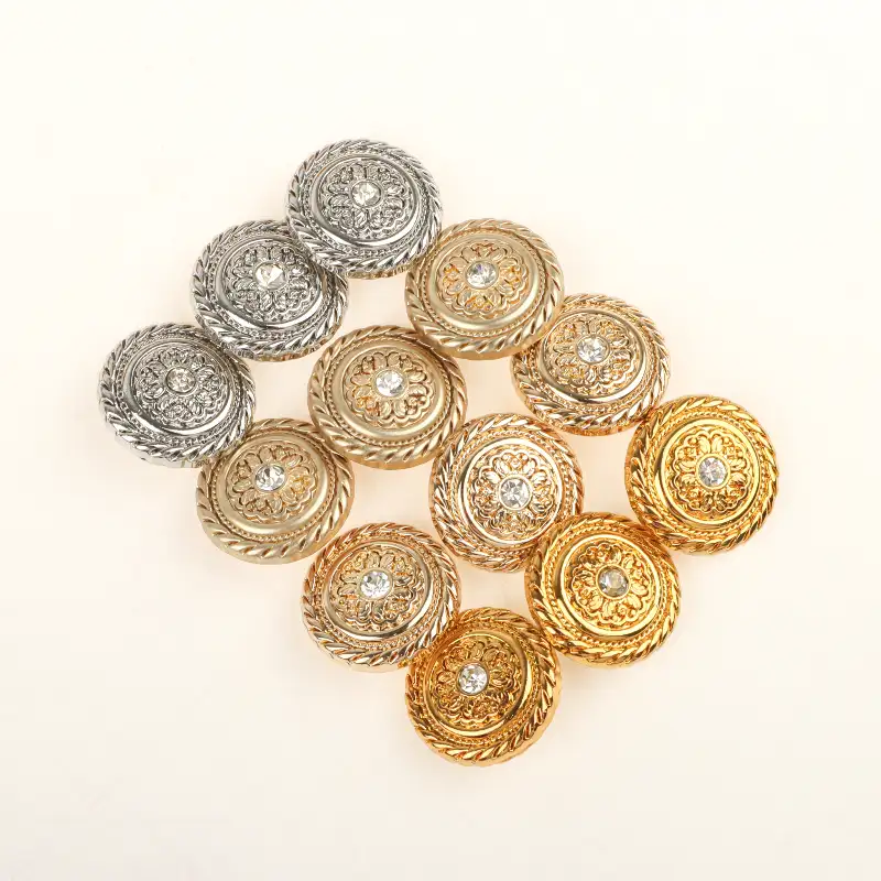 Multicolor 1 holes Metal Button for Shirt,Overcoat,Suit buy garments accessories in bulk from China wholesaler at wholesale price free worldwide shipping Alibaba
