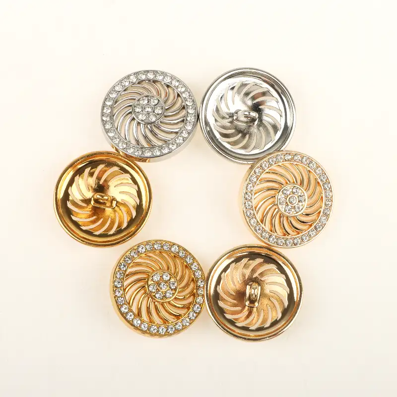 Multicolor 1 holes Metal Button for Shirt,Overcoat,Suit buy garments accessories in bulk from China wholesaler at wholesale price free worldwide shipping Alibaba