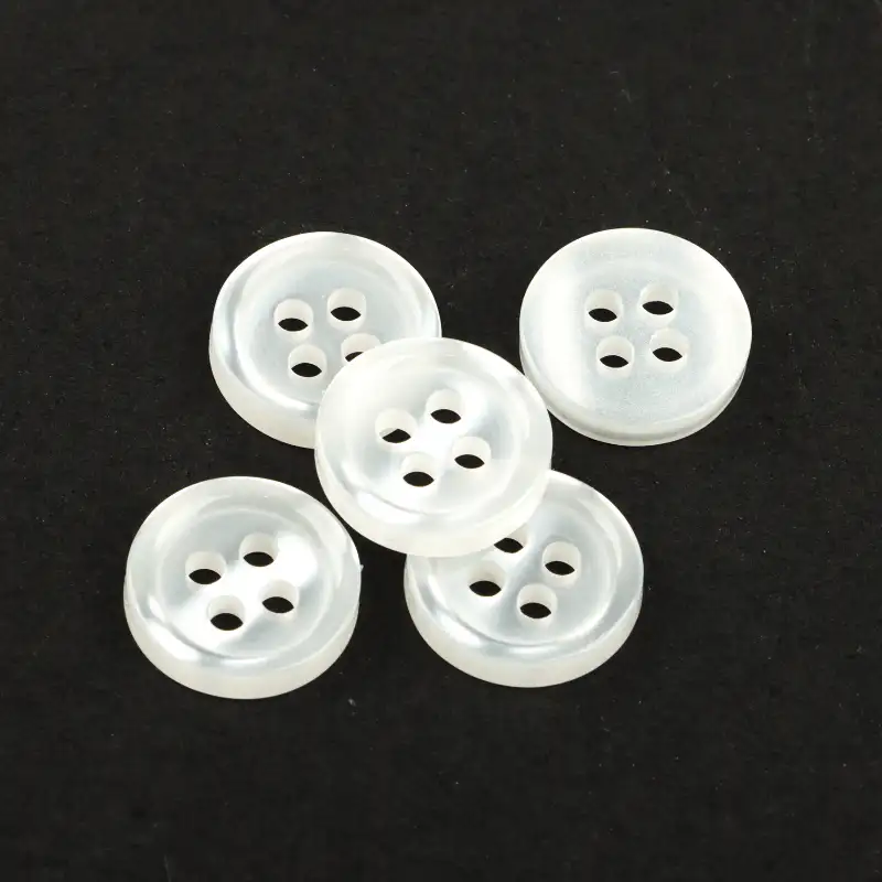 White 4 holes Resin Button for Shirt,Pants,Denim Jacket,Suit Trouser,Jackets buy garments accessories in bulk from China wholesaler at wholesale price free worldwide shipping Alibaba