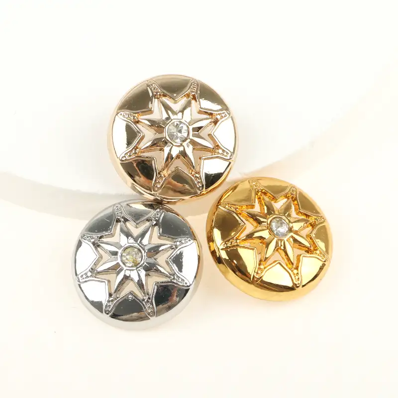 Multicolor 1 holes Metal Button for Shirt,Overcoat,Suit buy garments accessories in bulk from China wholesaler at wholesale price free worldwide shipping Alibaba