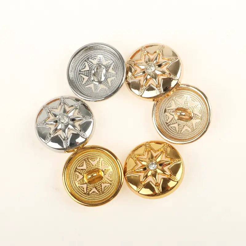 Multicolor 1 holes Metal Button for Shirt,Overcoat,Suit buy garments accessories in bulk from China wholesaler at wholesale price free worldwide shipping Alibaba