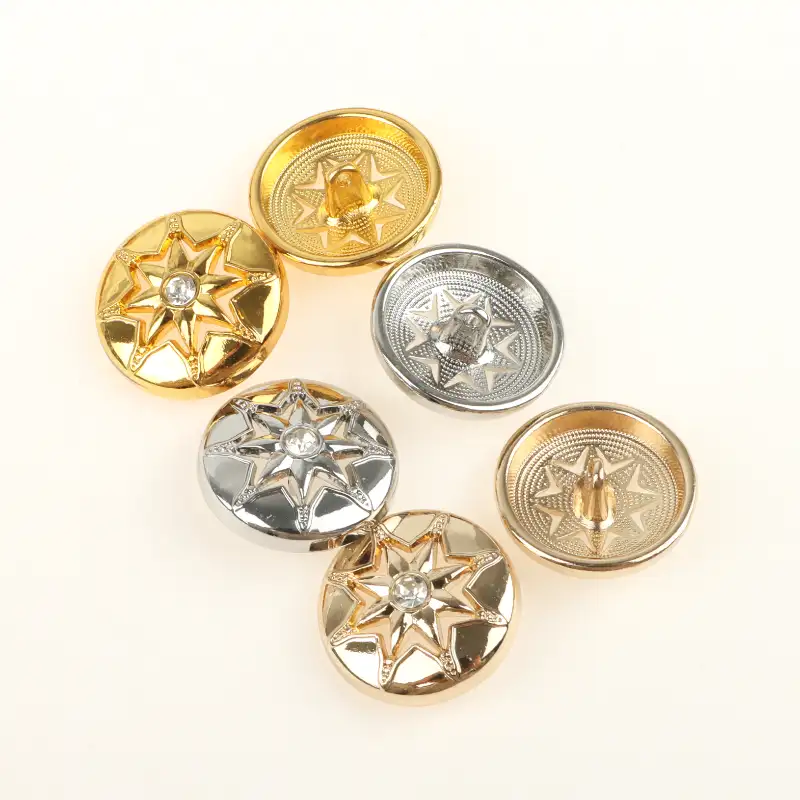 Multicolor 1 holes Metal Button for Shirt,Overcoat,Suit buy garments accessories in bulk from China wholesaler at wholesale price free worldwide shipping Alibaba