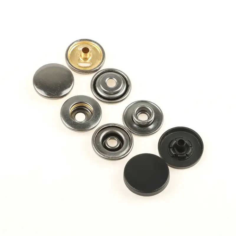 Black 1 holes Metal Button for Shirt,Overcoat,Suit buy garments accessories in bulk from China wholesaler at wholesale price free worldwide shipping Alibaba