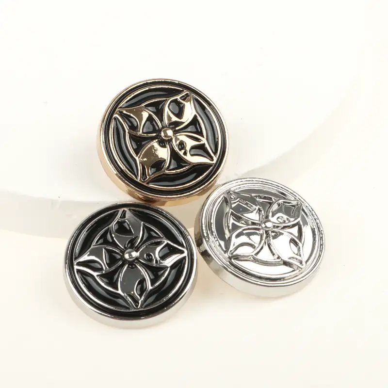 Multicolor 1 holes Metal Button for Shirt,Overcoat,Suit buy garments accessories in bulk from China wholesaler at wholesale price free worldwide shipping Alibaba