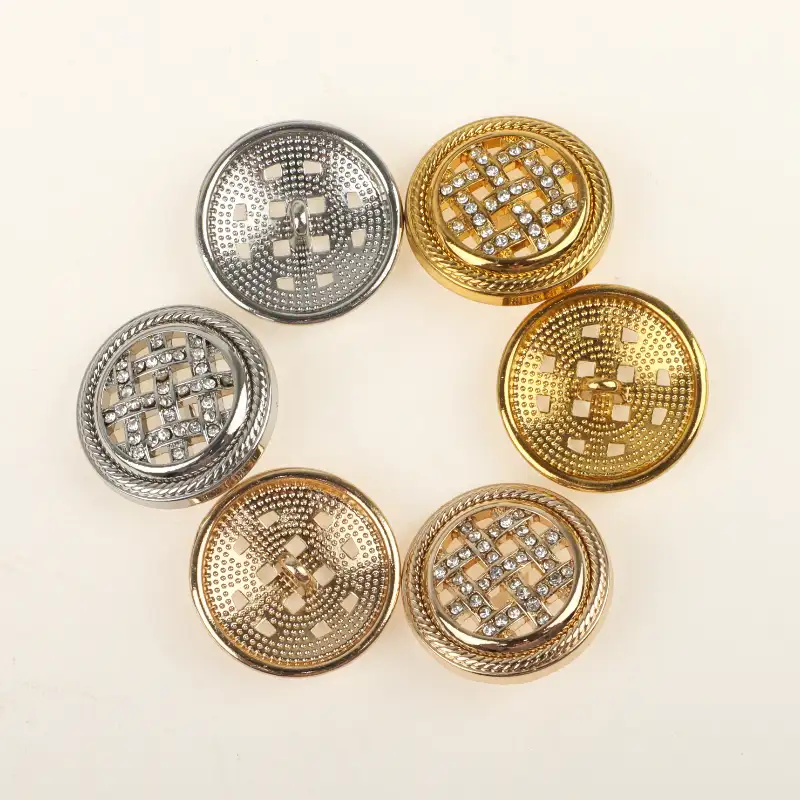 Multicolor 1 holes Metal Button for Shirt,Overcoat,Suit buy garments accessories in bulk from China wholesaler at wholesale price free worldwide shipping Alibaba