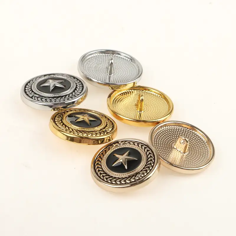 Multicolor 1 holes Metal Button for Shirt,Overcoat,Suit buy garments accessories in bulk from China wholesaler at wholesale price free worldwide shipping Alibaba