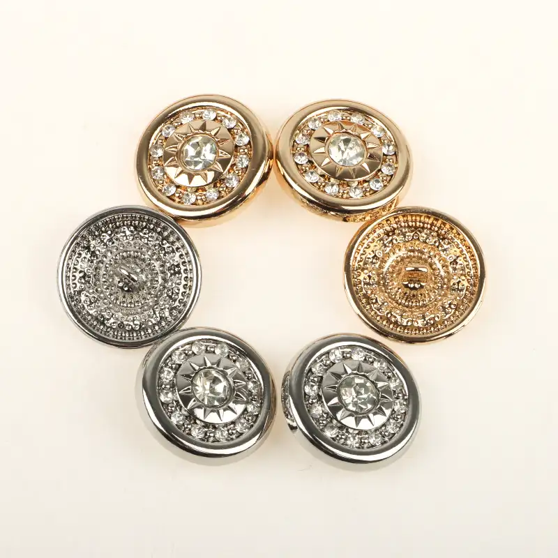Multicolor 1 holes Metal Button for Shirt,Overcoat,Suit buy garments accessories in bulk from China wholesaler at wholesale price free worldwide shipping Alibaba